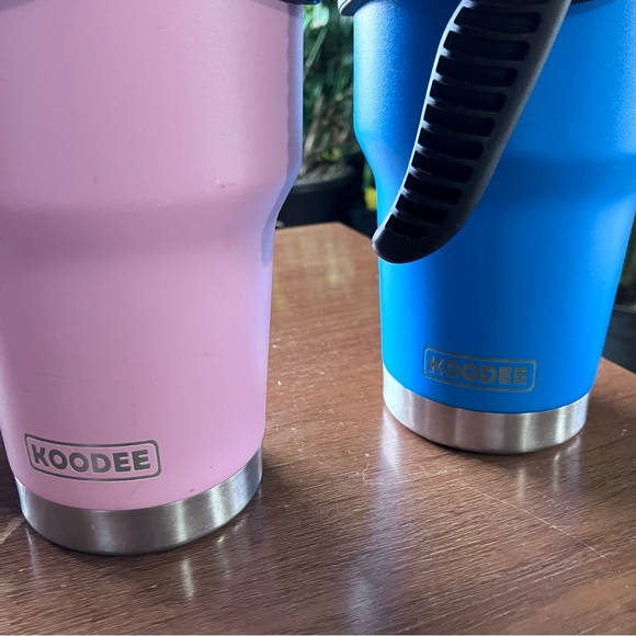 💜 Koodee 30oz Tumbler Bundle (4-Pack)- Insulated & Handled 🩵 - Picture 6 of 13